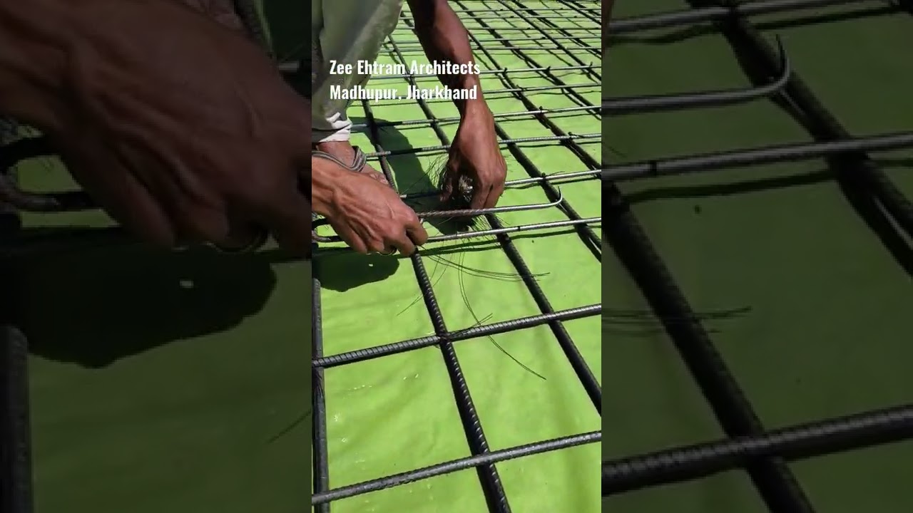 How to tie rebars in RCC Slab? Chat ka sariya kaise bandhe?