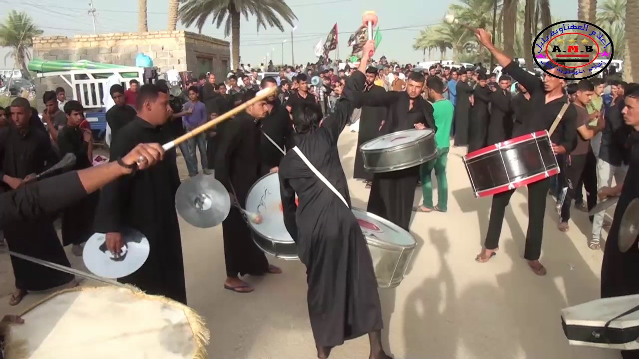 موكب الغدير  لأهالي المهناوية #الناعور يعزي سيد عبدالله بأستشهاد ابيه ع