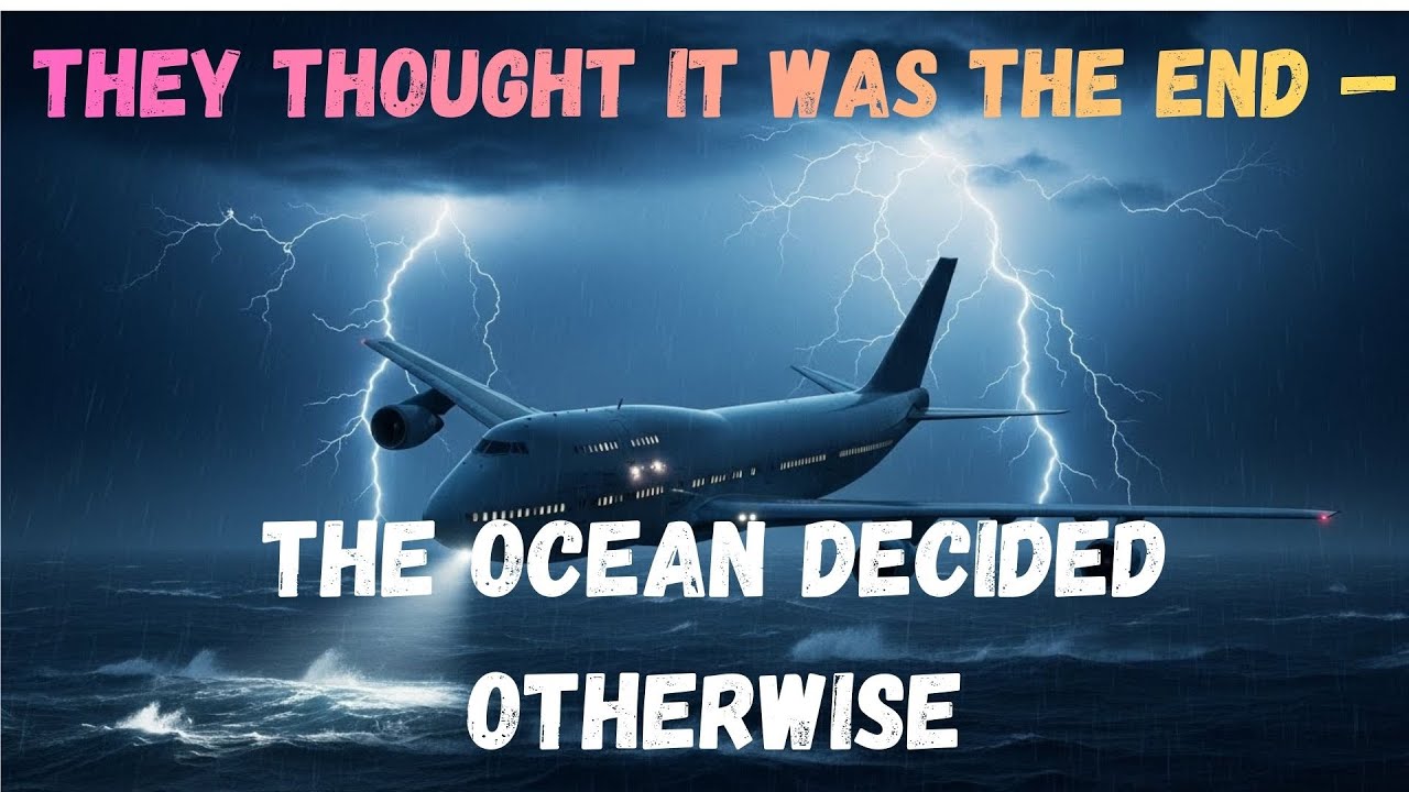 The Plane Crashed Into The Ocean — But What Happened Next Will Shock YouHashtags#AviationStory