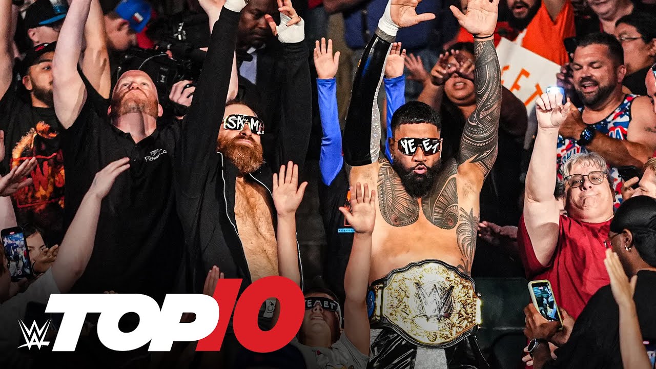 Top 10 Monday Night Raw moments: WWE Top 10, June 2, 2025
