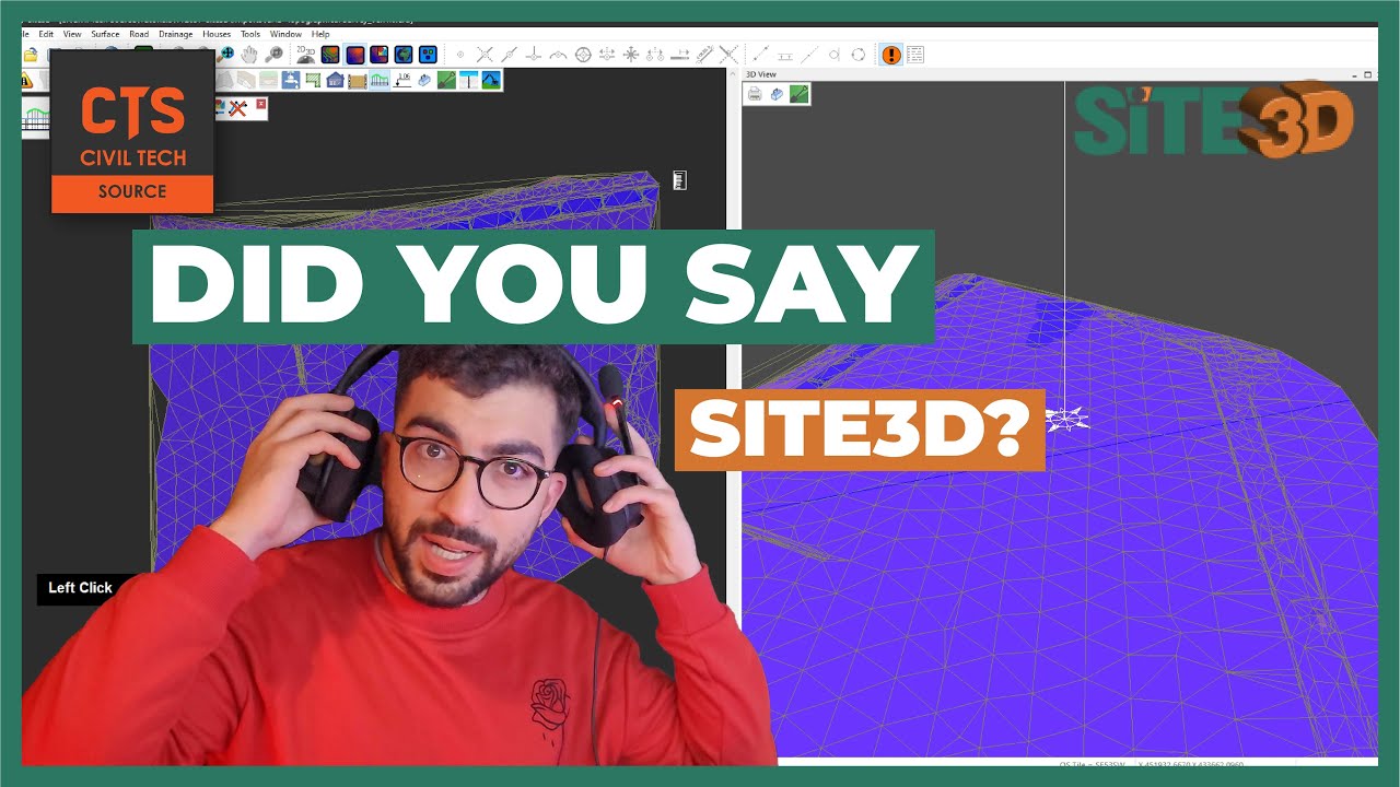 Site3D - What is it? A brief introduction (2D to 3D topo)
