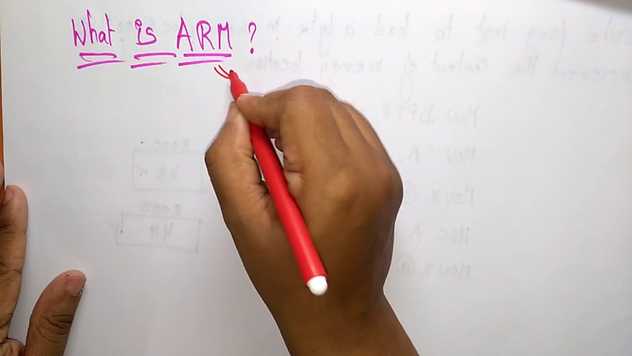 ARM introduction | ES | Embedded Systems | Lec-08 |  Bhanu Priya