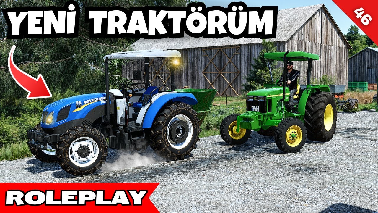 YOK SATAN YENİ NEWHOLLAND TRAKTÖRÜM | FS 22 GERÇEK HAYAT | MEDRP SİVAS | S5 B46