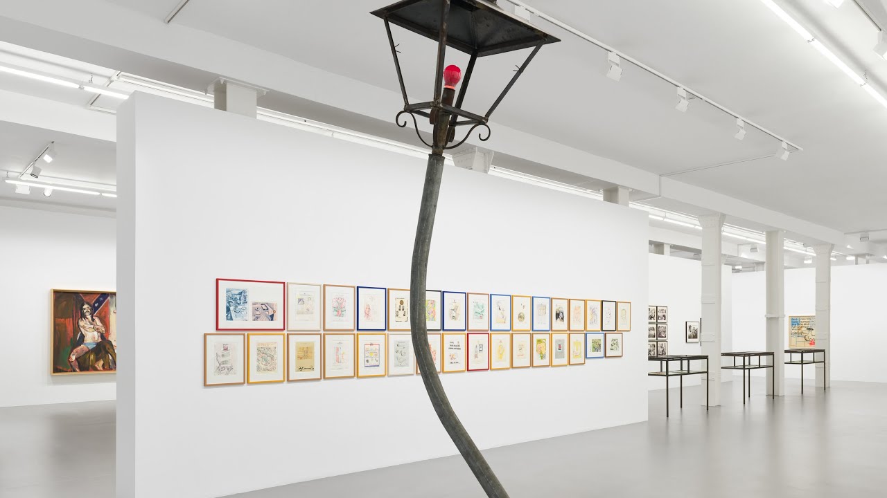 MARTIN KIPPENBERGER – heute denken - morgen fertig at Galerie Max Hetzler Berlin, 2023