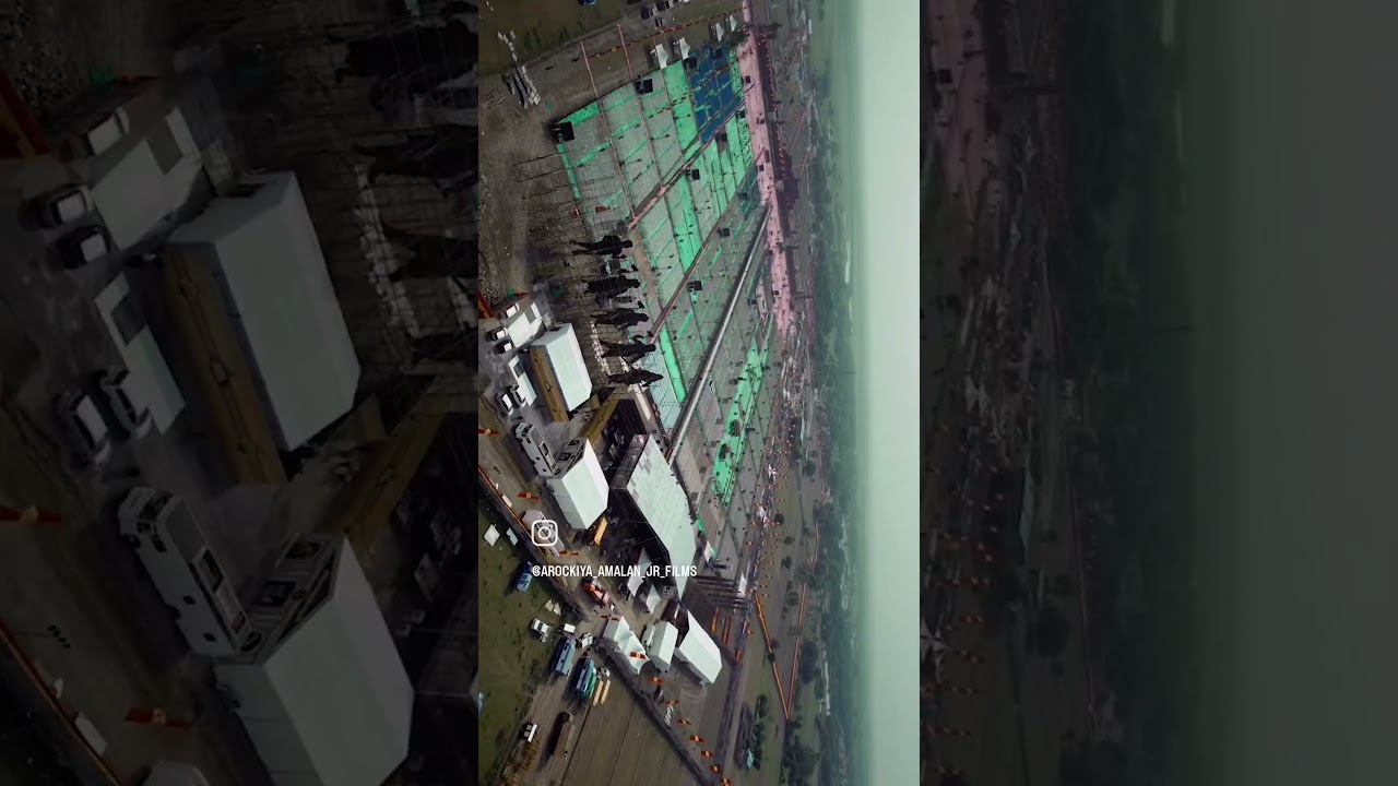 TVK Manadu Setup Drone View 🔥 Thalapathy #love #vijayfanstamilnadu #thalapathyvijaymakkaliyakkam