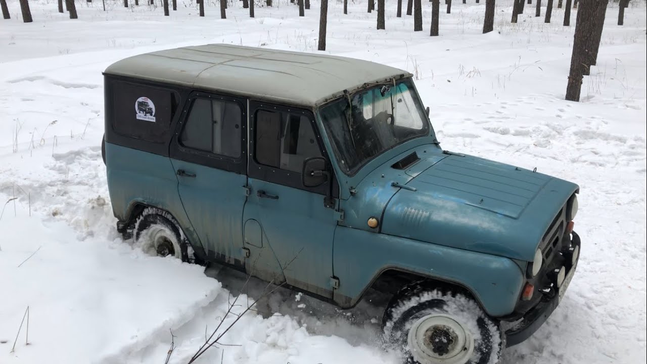 УАЗ - первые полевые испытания!