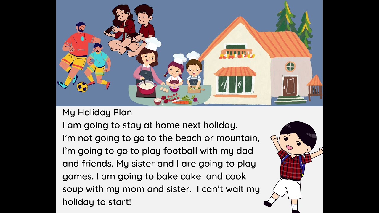 My Holiday Plan. Tarkiddo 5