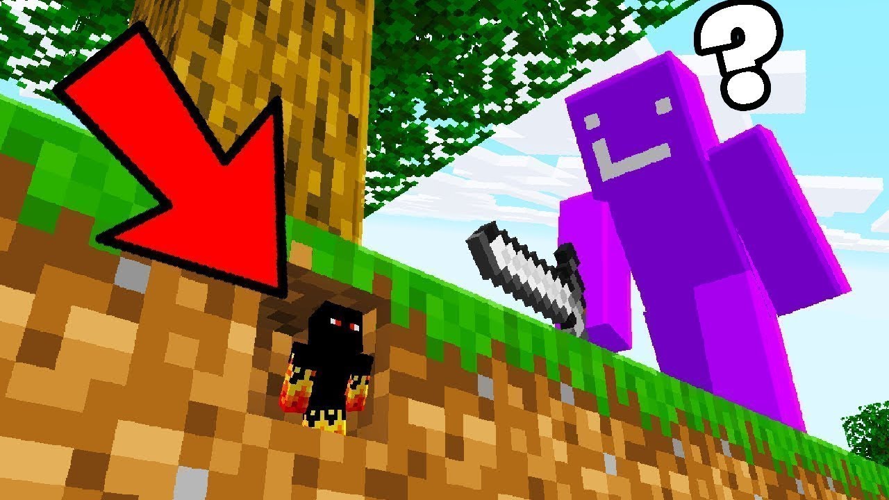 Fiquei PEQUENO para ROUBAR meu amigo no MINECRAFT
