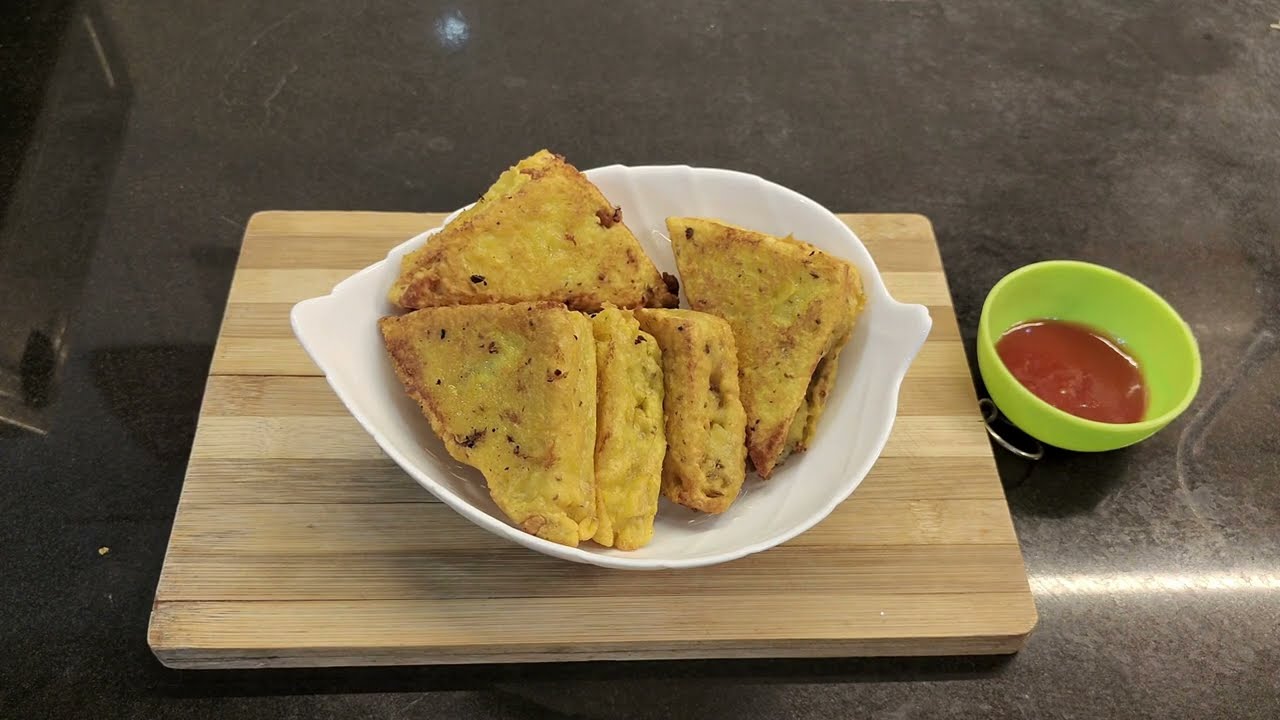 Crispy Bread Pakora Recipe | Easy Evening Snack | Street Style Bread Pakoda | Ramdaan Iftaar Series