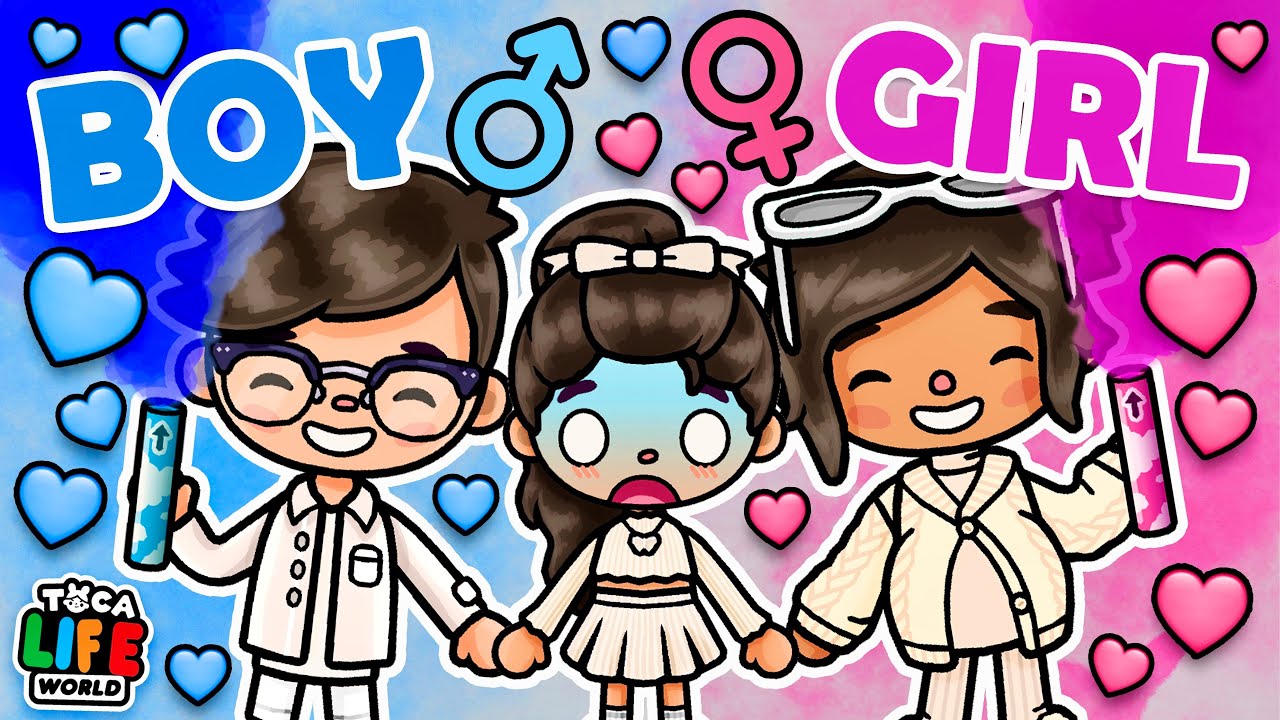 🩷 Die große Enthüllung 🩵 JUNGE oder MÄDCHEN 🩷 Unsere GenderReveal Party 🩵 in TOCA BOCA TocaToast