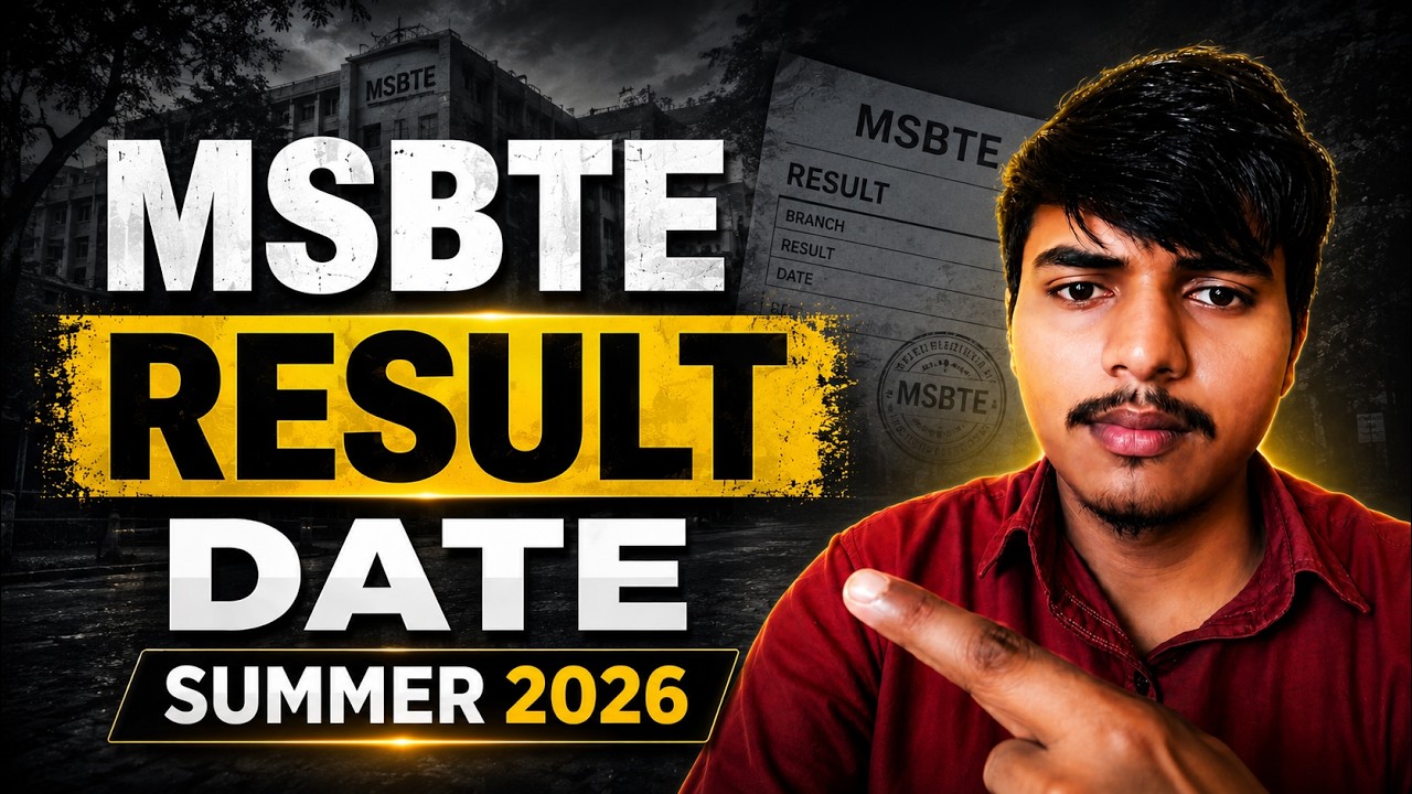 MSBTE Summer 2026 Result Date Out Soon? | Result कधी लागणार? #msbteresult #msbtediploma #diploma
