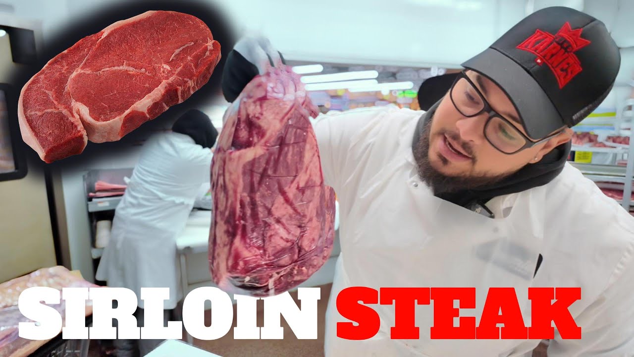 CÓMO CORTAR UN SIRLOIN STEAK PERFECTO PASO A PASO | TUTORIAL DESDE LA CARNICERÍA