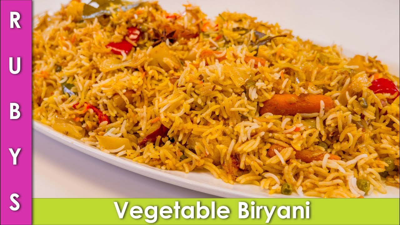 Vegetable Biryani Recipe in Urdu Hindi - RKK