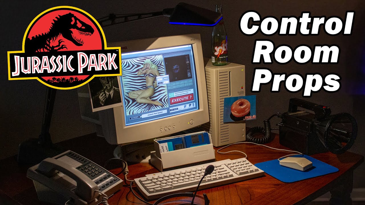 Jurassic Park Props - Control Room