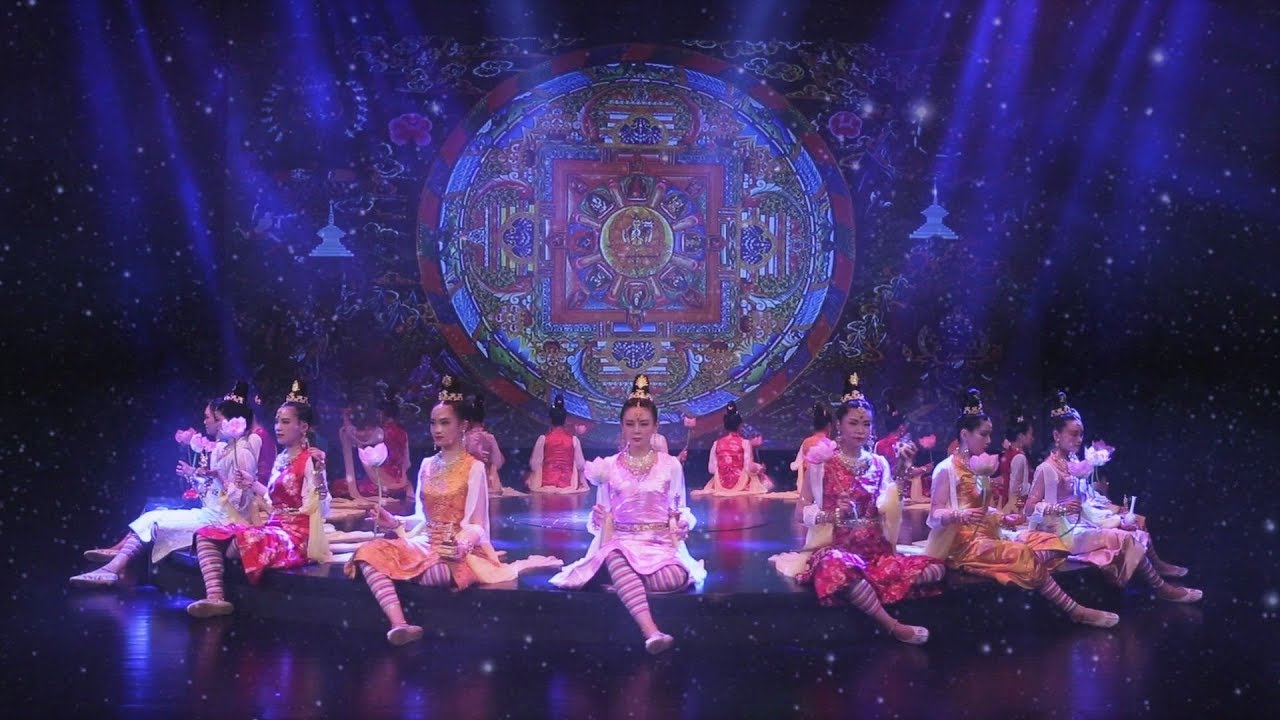 Praises to the 21 Taras(English)Tibetan dance,green tara protecting us from Covid-19《21度母礼赞》