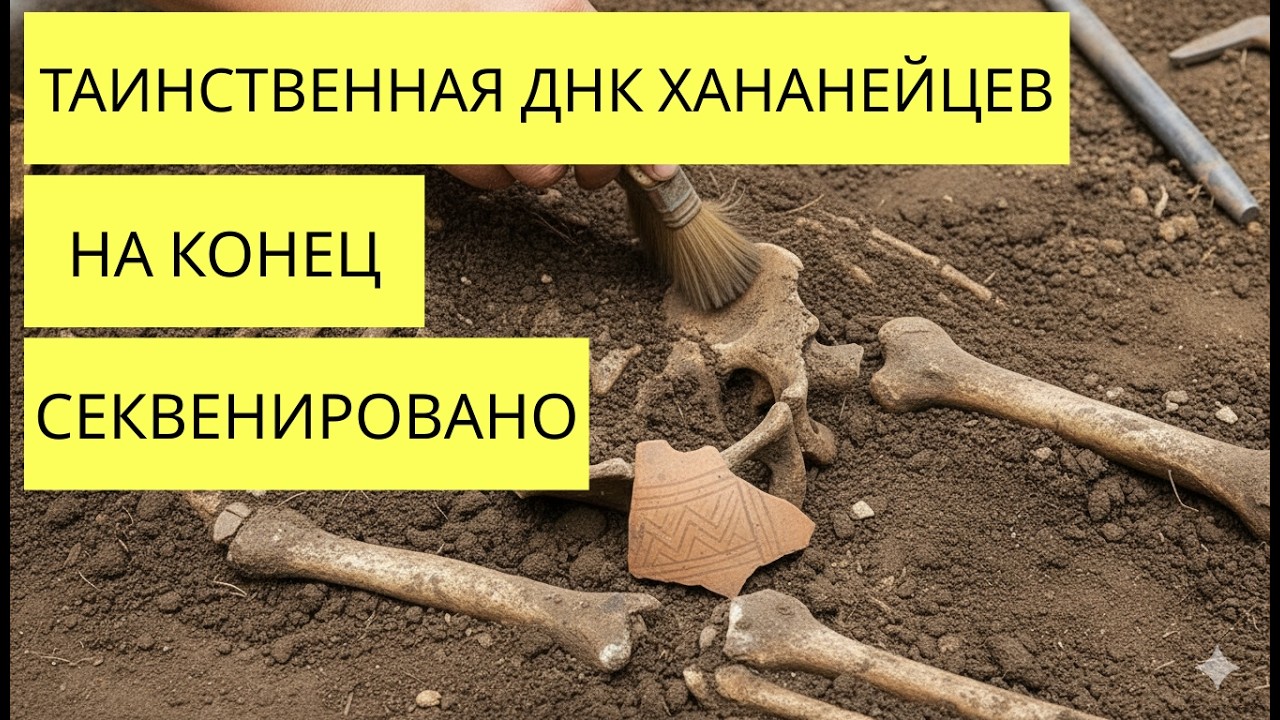 3700 лет тайны: что раскрыла ДНК хананеев