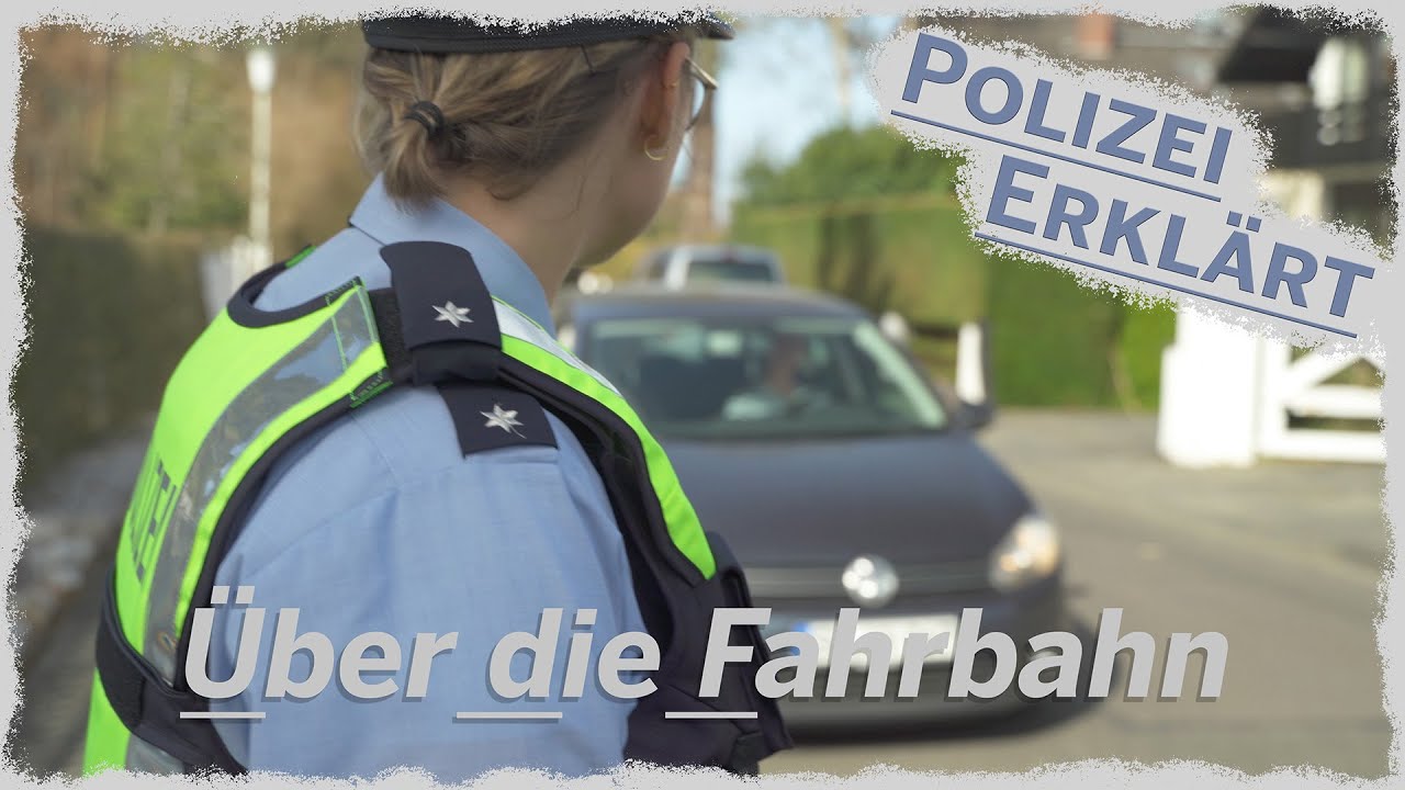 So überquert ihr die Fahrbahn - Polizei Bonn