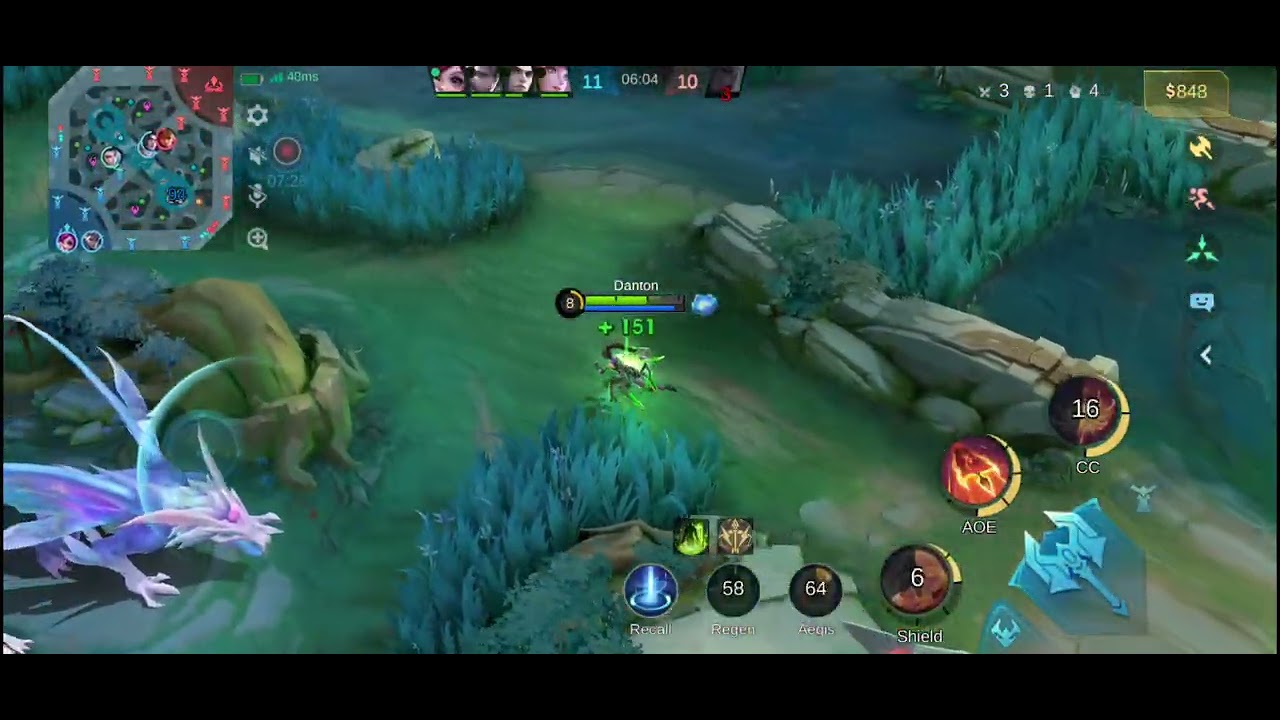 Mobile Legend / Hanabi 17 Kills