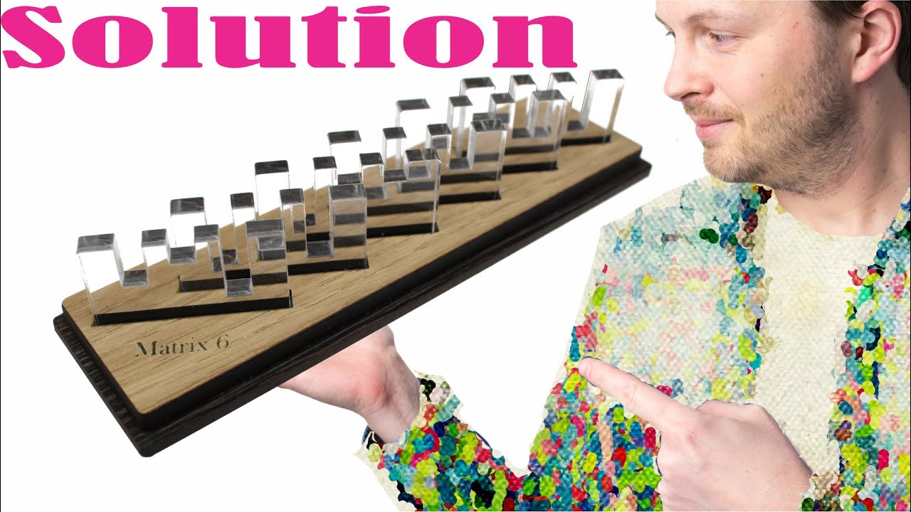 Matrix 6 from Siebenstein Spiele - Solution