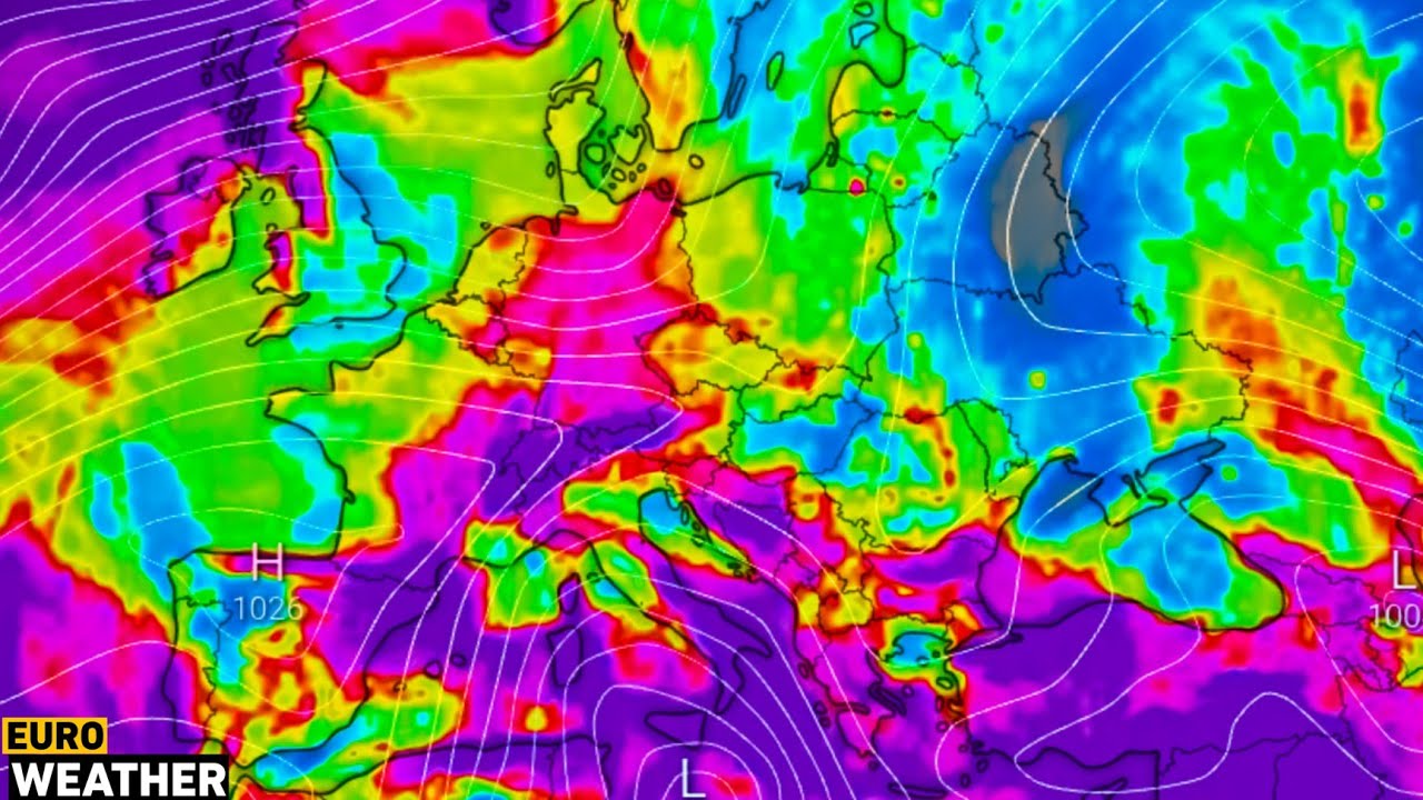 European Weather | ECMWF Model Precipitation March 27, 2026 - RainStorms In Europe
