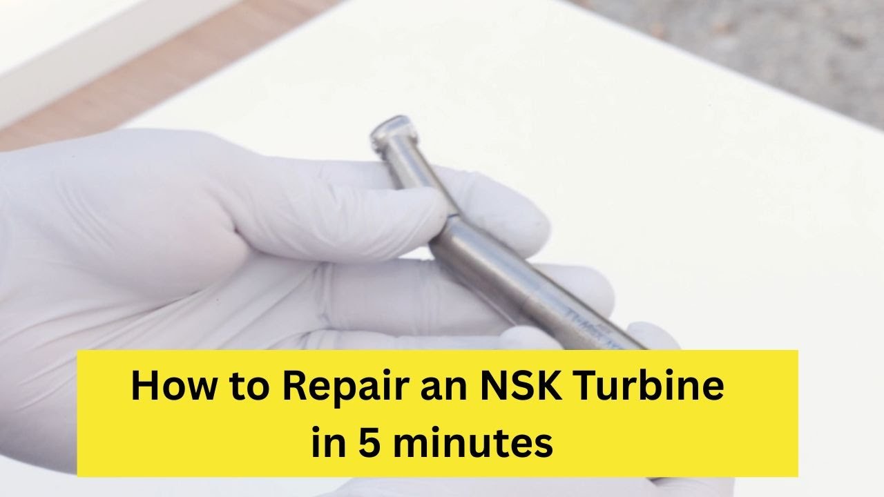 NSK Turbine Handpiece Repair - Cartridge Replacement on High Speed Dental Turbines.