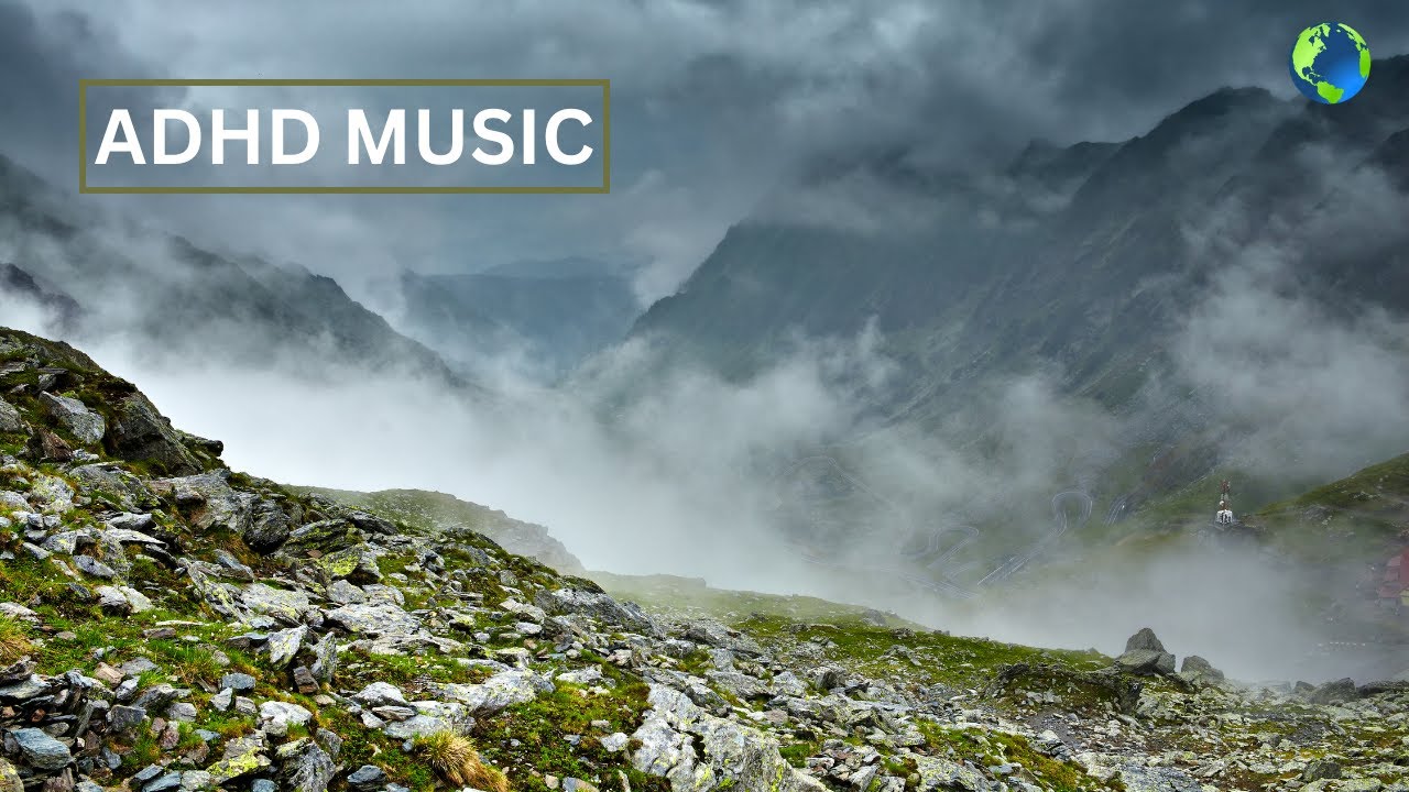 Deep Focus Music | ADHD | Nature Sounds | Mountain Mist | Bird Songs | Antiprocrastination
