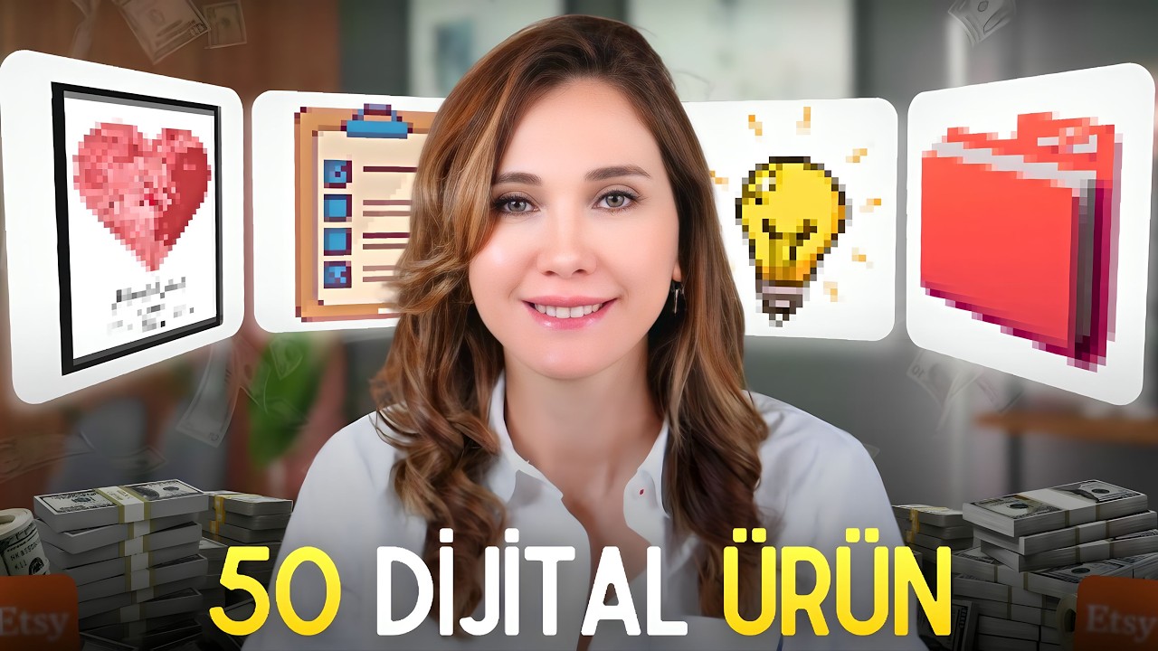 En Çok Kazandıran 50 Dijital Ürün Fikri 🥇