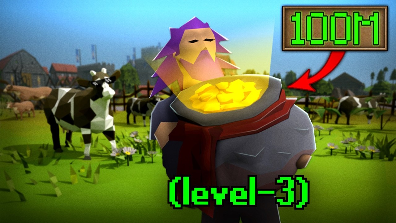 Making 100m on a lvl 3 using Nooby Money Makers
