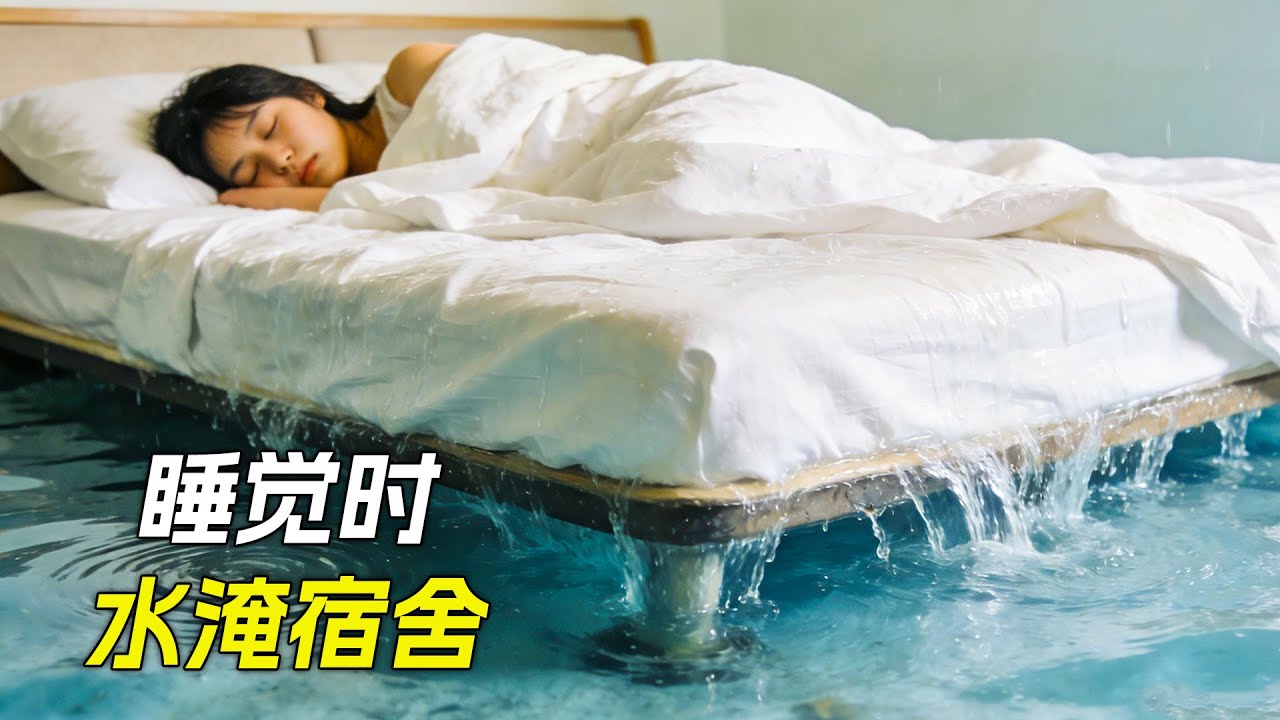 睡覺時水淹宿舍，該如何逃生，電影，解說，獵奇， 懸疑，冒險，逃生，動作