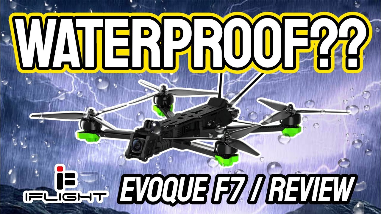 iFlight Evoque F7 — ВОДОНЕПРОНИЦАЕМЫЙ‼️ 💦 Летать в дождь? — ОБЗОР И ПОЛЕТЫ