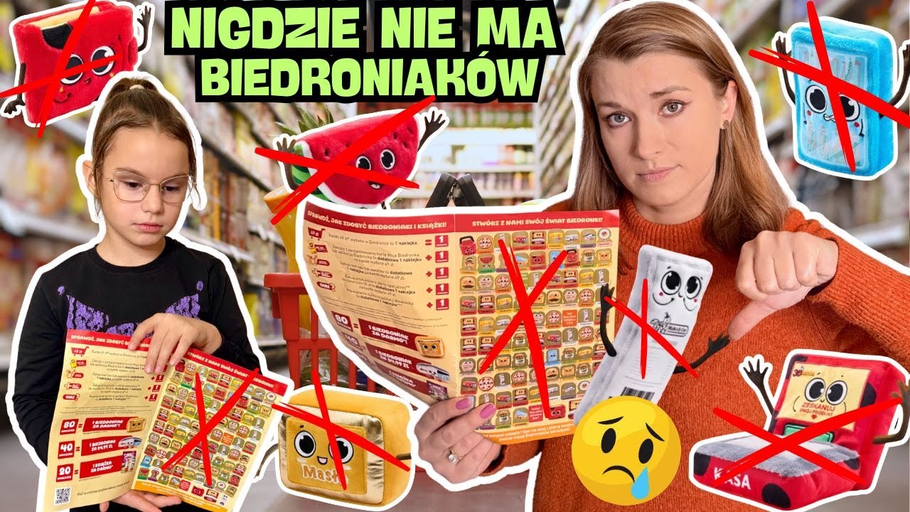 Jakich szukamy Biedroniaków za naklejki?💖 Uda nam się je znaleźć?💖
