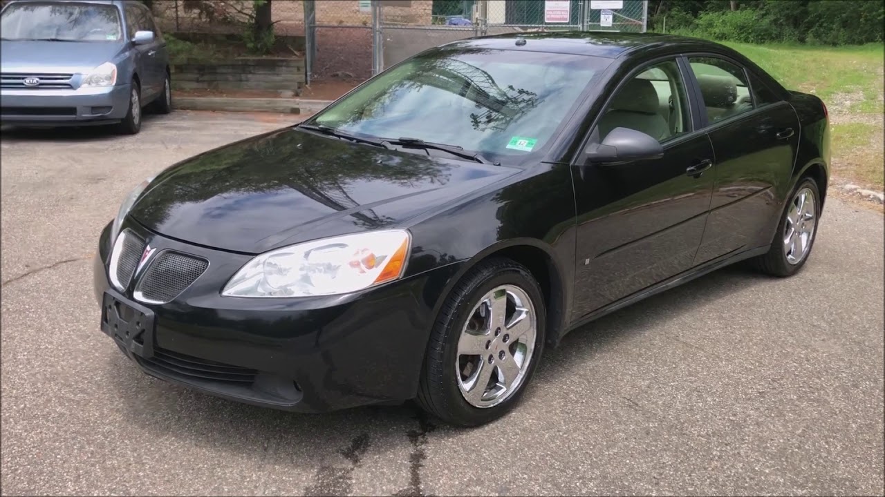 Pontiac G6 GT 2006 года, черный