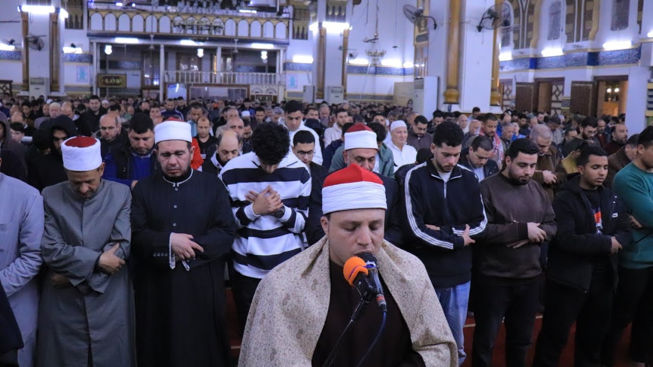 تراويح 6 رمضان مسجد النصر الكبير مدينة المنصورة القارئ الدولى محمود السيد عبدالله 23/2/2026