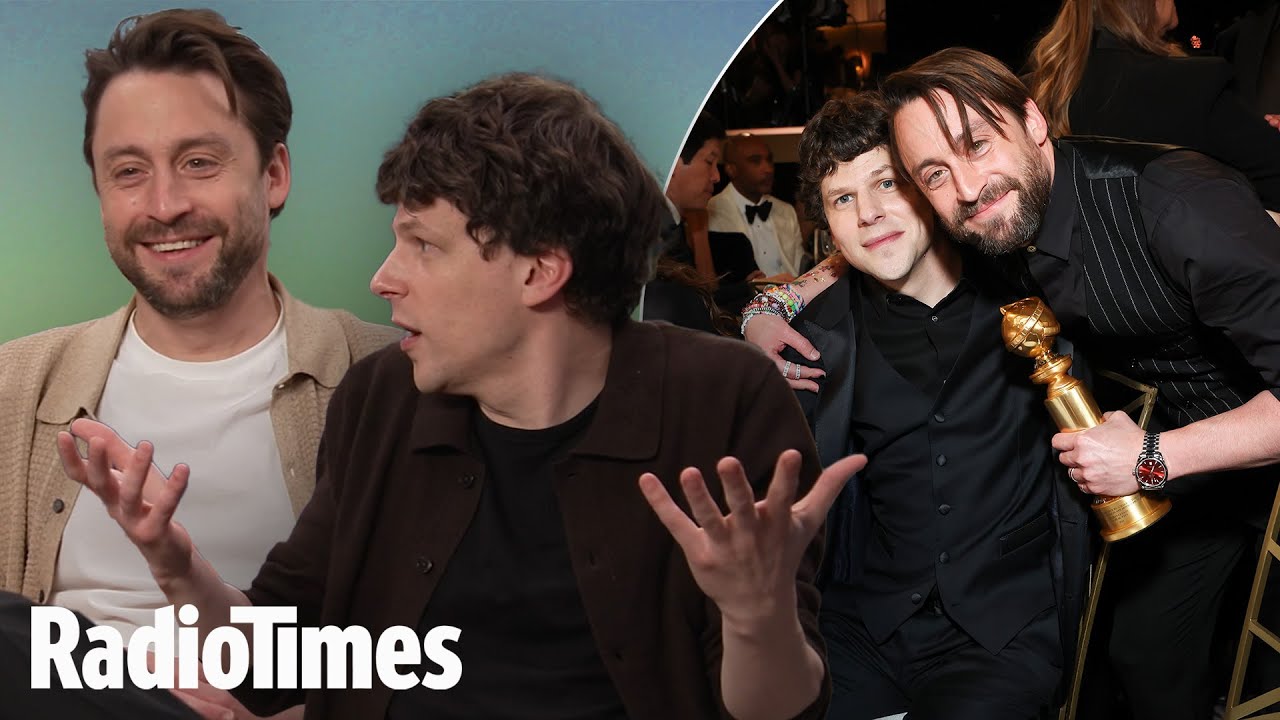 A Real Pain's Jesse Eisenberg and Kieran Culkin on awards talk "never even crossed my mind"