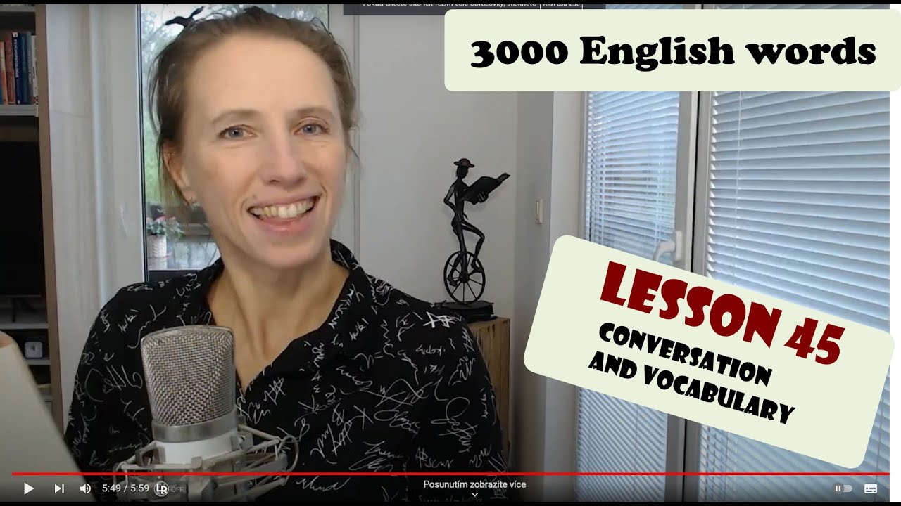 Lesson 45. Challenge! I hope you´re ready to answer my questions and learn the vocab on the way.