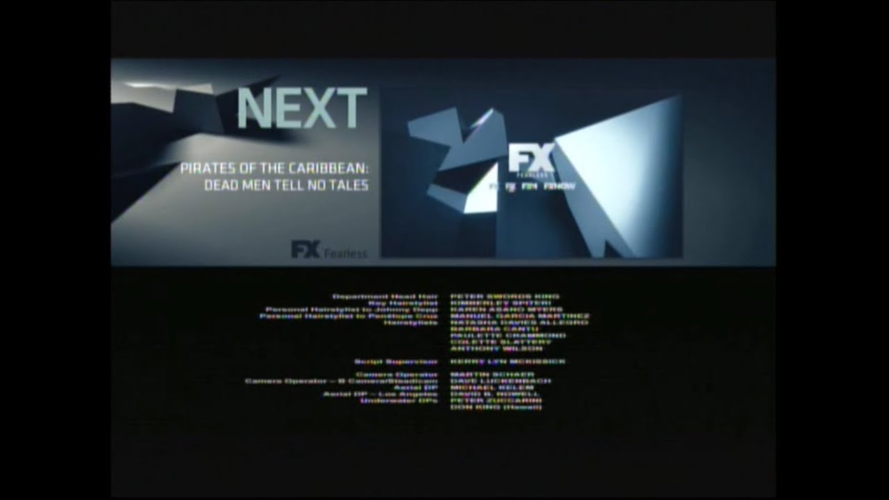 Pirates Of The Caribbean: On Stranger Tides (2011) End Credits (FX 2023)