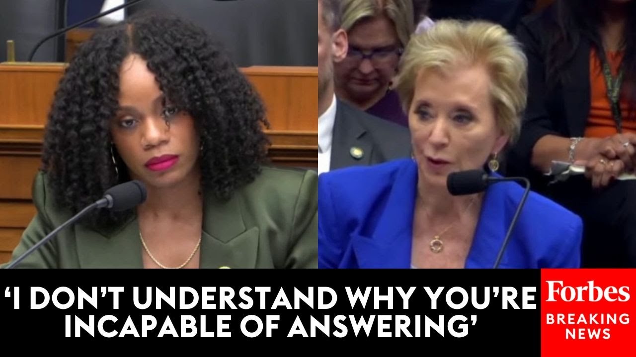 Summer Lee Asks Sec. Linda McMahon If Teaching That Biden Won The 2020 Election Is 'An Illegal DEI'