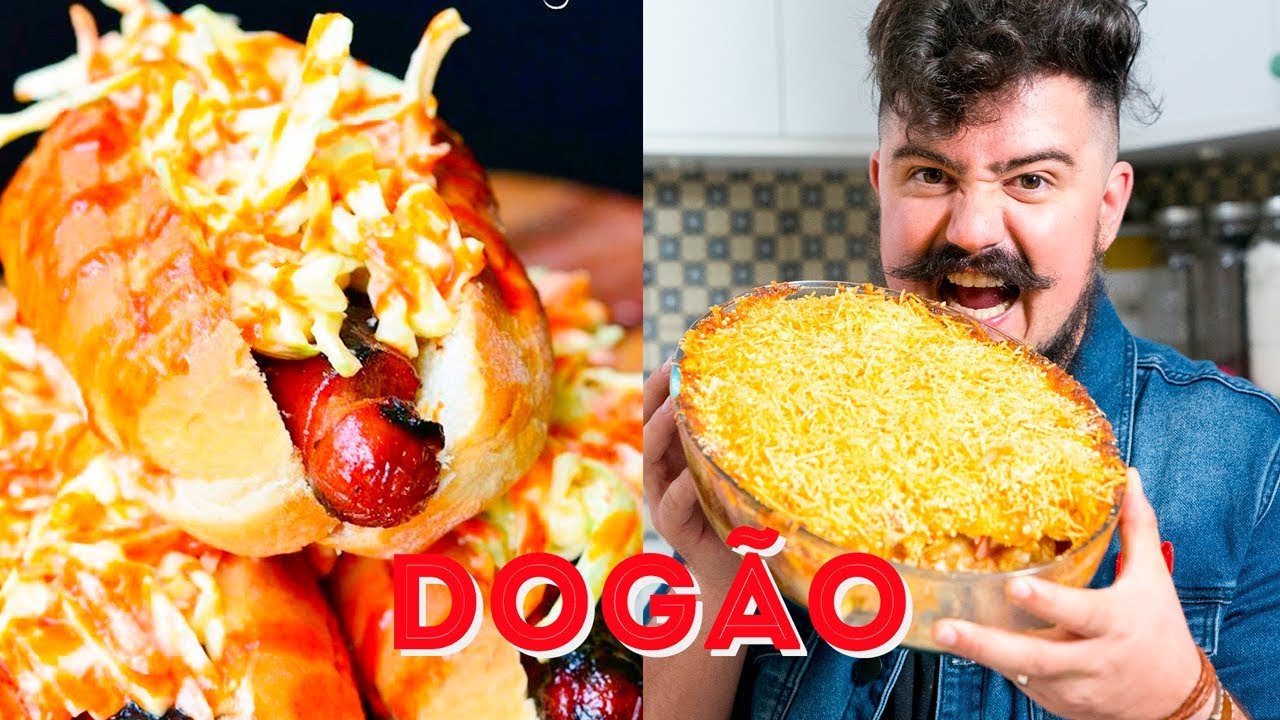 CACHORRO QUENTE DE TRAVESSA aka ESCONDIDINHO DE HOTDOG I BIGODE SOZINHO NA COZINHA