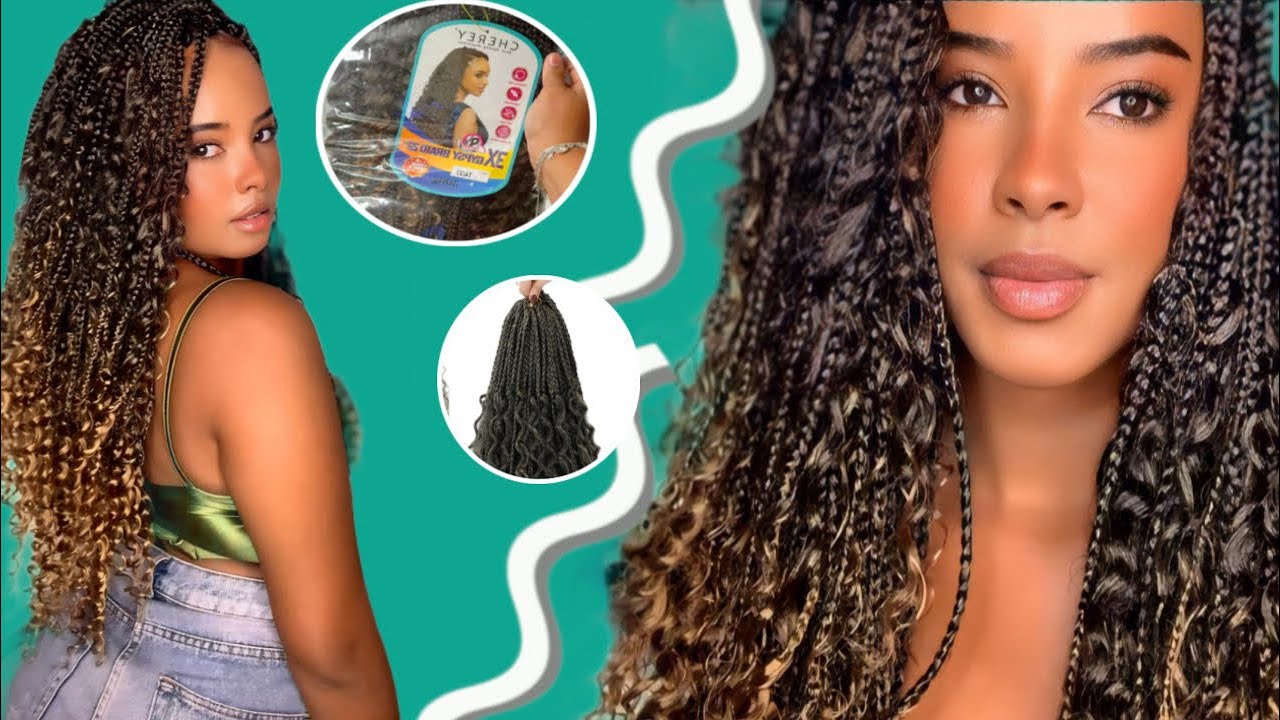 TRANÇAS REMOVIVEIS CROCHET BRAIDS / GYPSY BRAIDS/ GODDES BRAIDS 😍❤️