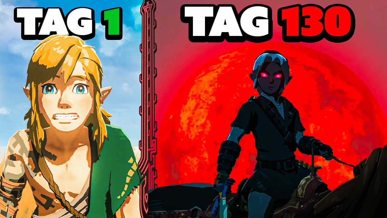 Ich habe 130 Tage in Zelda TotK Überlebt (Finale)