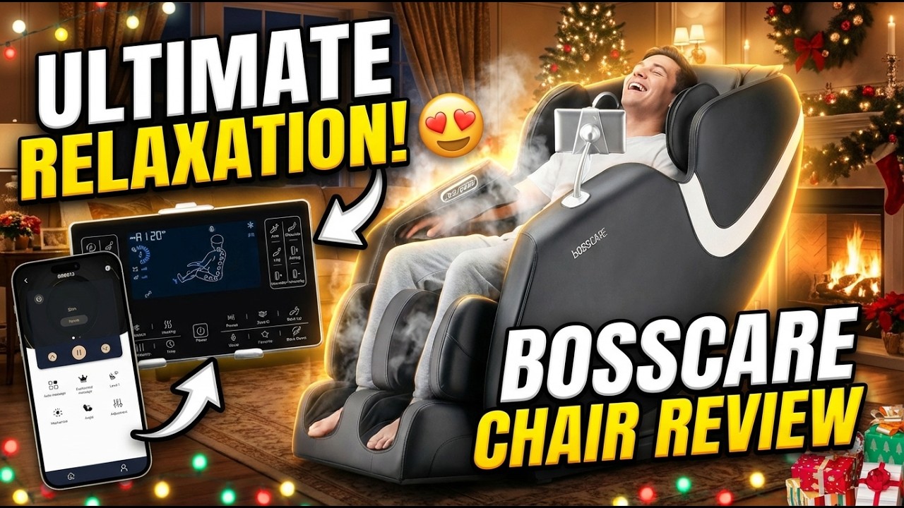 7 Overall Best: Zero Gravity Back Heated Full Body Massage Chair With Handheld Controller
