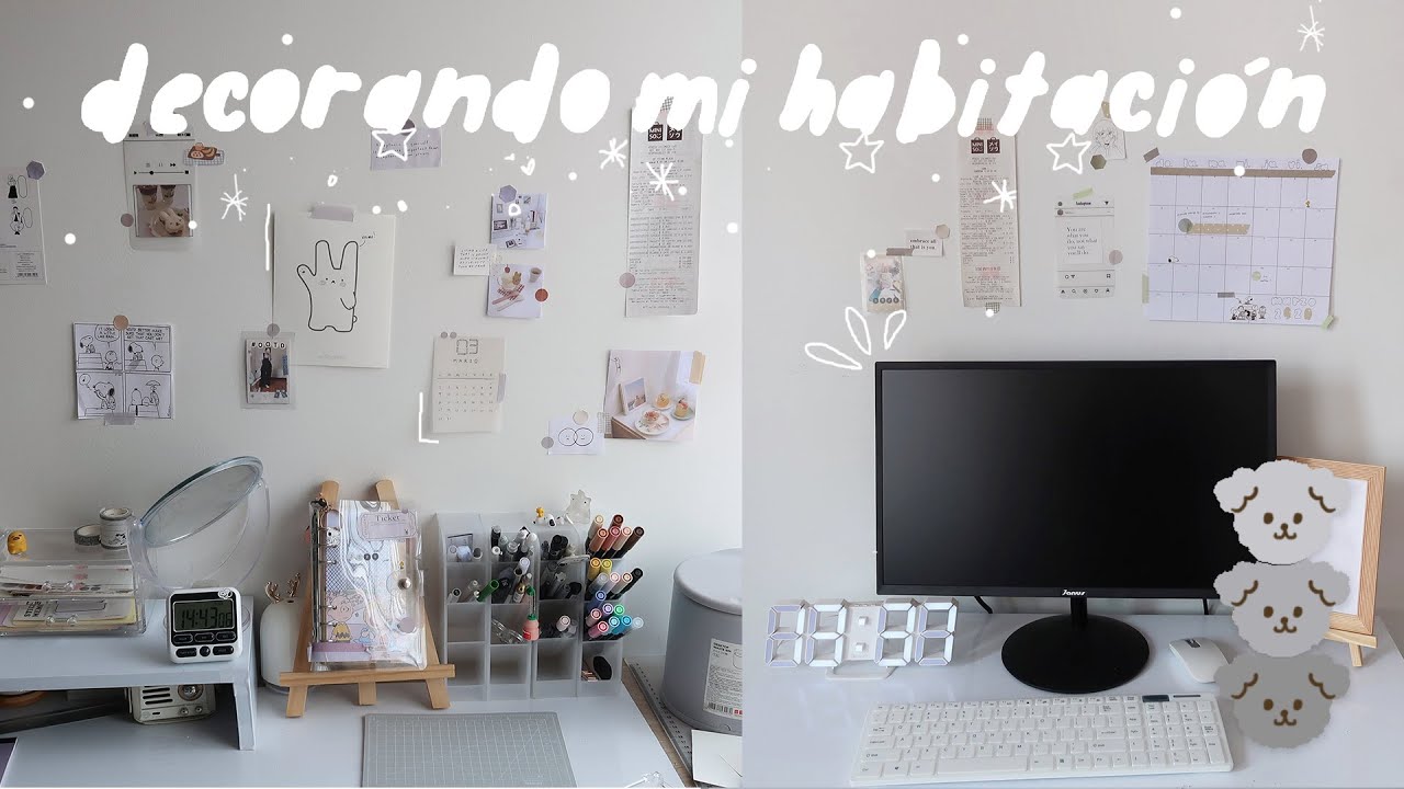 ♡ decorando mi nueva habitación ʕ♡˙ᴥ˙♡ʔ  | calendarios, polaroids & más | sofiapricot