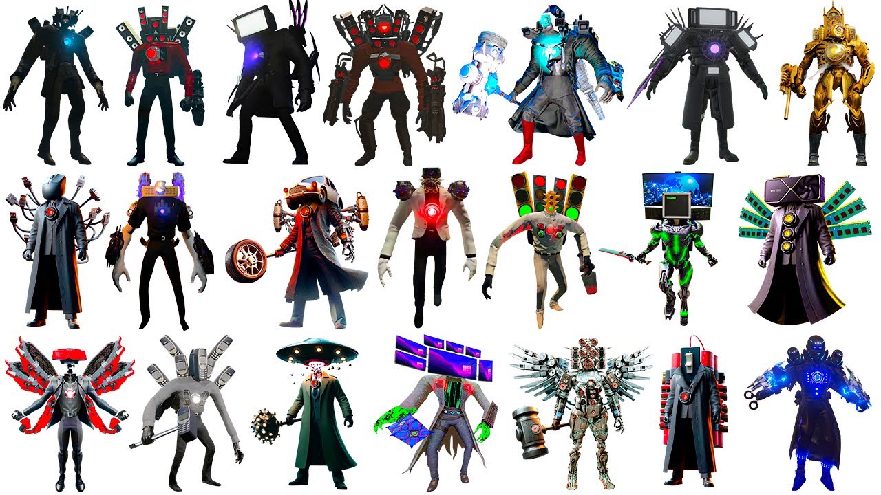 Niveles de Poder de los Titanes de Skibidi Toilet (Completo)