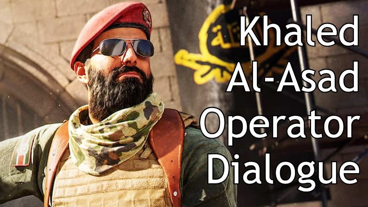 Vanguard Zombies - Khaled Al-Asad Operator Dialogue