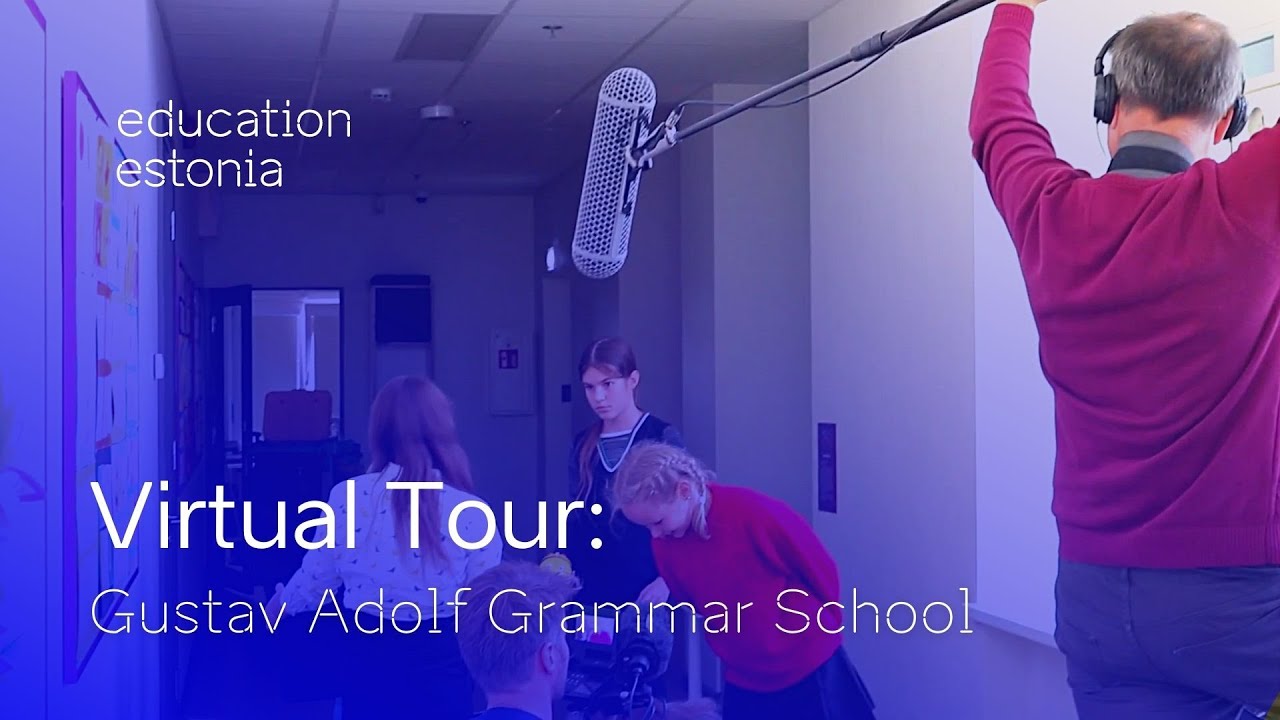Virtual Tour: Gustav Adolf Grammar School, Estonia (with English subtitles)