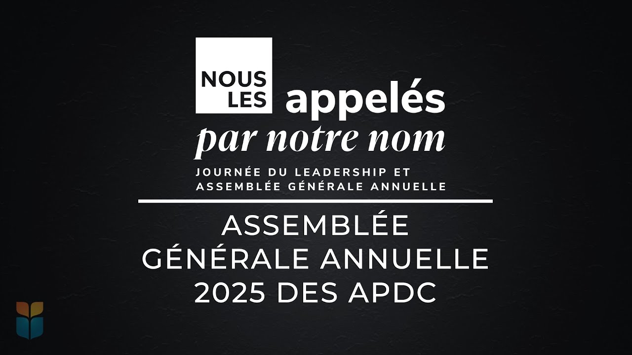 ASSEMBL&Eacute;E G&Eacute;N&Eacute;RALE ANNUELLE 2025 DES APDC