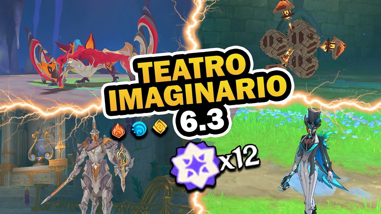 🔥 El Nuevo Teatro Imaginario en Genshin 6.3 | Te enseño cómo lo pasé 💪⚔️✨