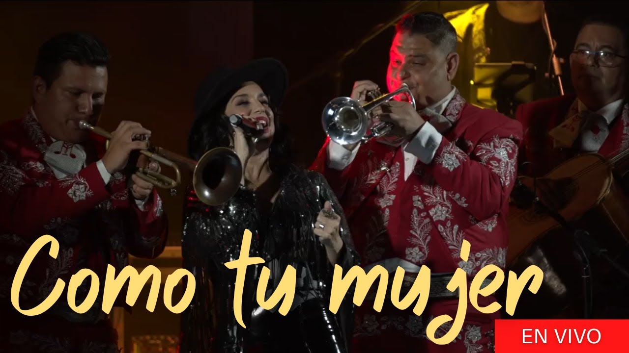 Karina - Como tu mujer (en vivo) | Concierto junto a mariachis