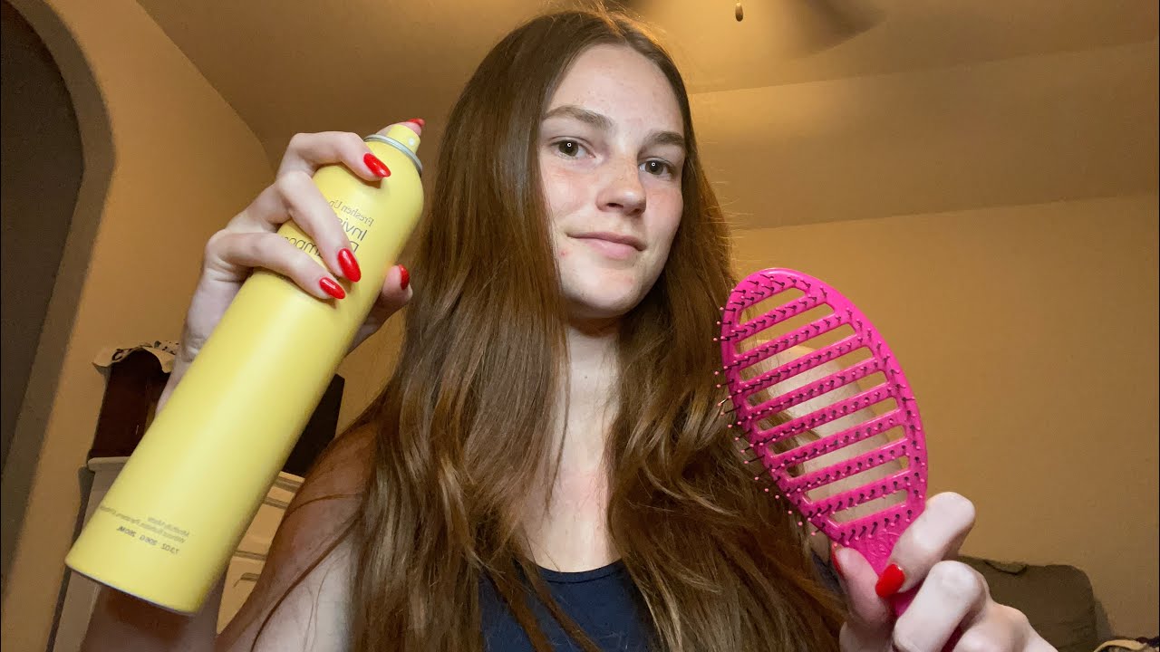 ASMR Styling Your Hair