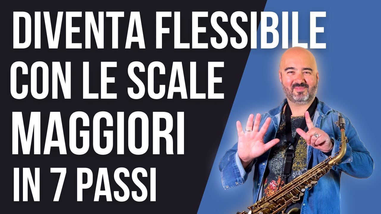 Improvvisazione, memorizzare una scala in 7 passi